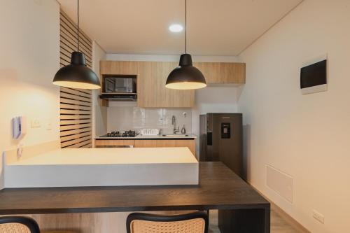 Dapur atau dapur kecil di Grand By Jalo
