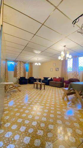Χώρος καθιστικού στο Mountain View Hostel