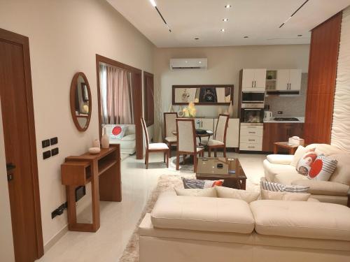 luxury apartment with private rooftop overlooking a stunning city center view