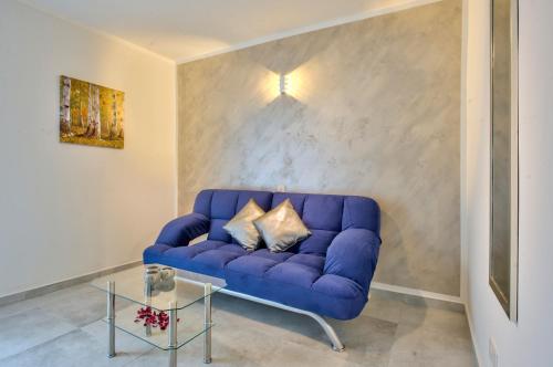 Posezení v ubytování Central Suites