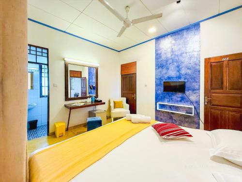 TV a/nebo společenská místnost v ubytování Hotel Dorset