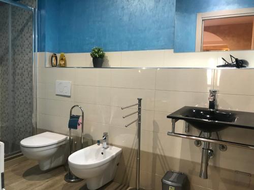 Koupelna v ubytování B&B La fontana nelle Langhe