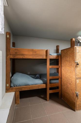 Katil atau katil-katil dalam bilik di Hostel ŚLISKA
