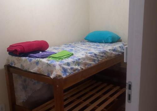 Letto o letti in una camera di Caminho de Santiago