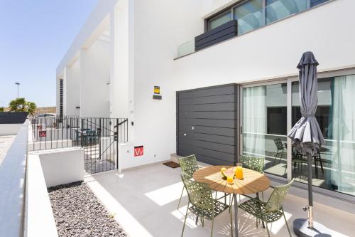 Balkón nebo terasa v ubytování Moderno apartamento cerca del mar en Tenerife