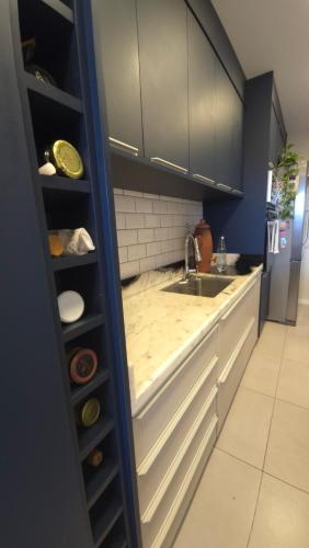 Køkken eller tekøkken på Casa ArthÁbio - Barra Olímpica