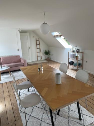 Ruang duduk di Byhus på klaregade