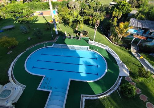 Πισίνα στο ή κοντά στο Finca el Encanto Calima