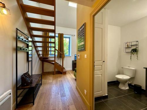 Ένα μπάνιο στο Duplex T2 de haut-standing