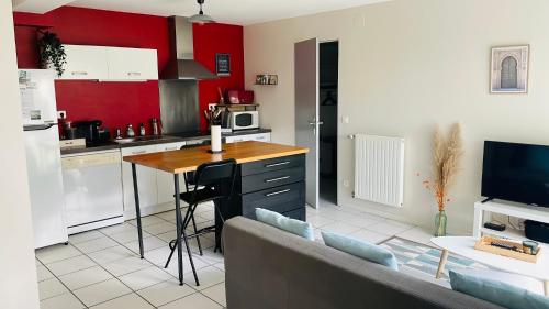 Appartement avec jardin privé et suite parentale