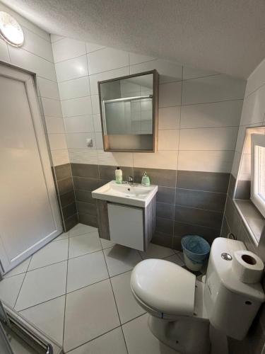 Ванная комната в Luna Apartments Gevgelija