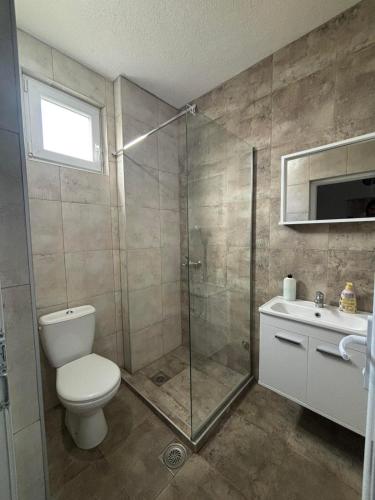 Ванная комната в Luna Apartments Gevgelija