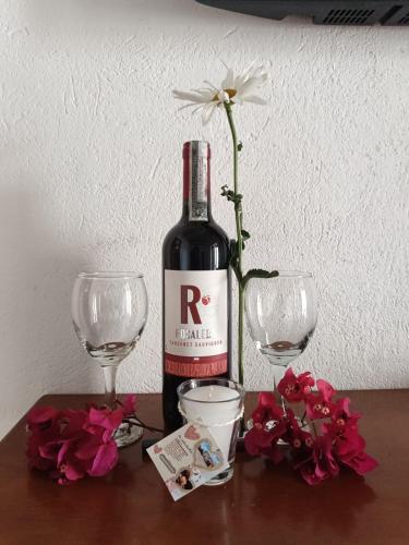 Nápoje v ubytování Hotel Santiago Diaz Piedrahita