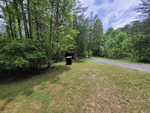 Private Studio Log Cabin! Mountain View, Hot Tub, Fireplace, Honeymoon! photo 35