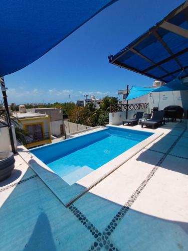 Bazén v ubytování Casa Linda Isla Loft- Ocean View- Shared Pool nebo v jeho okolí