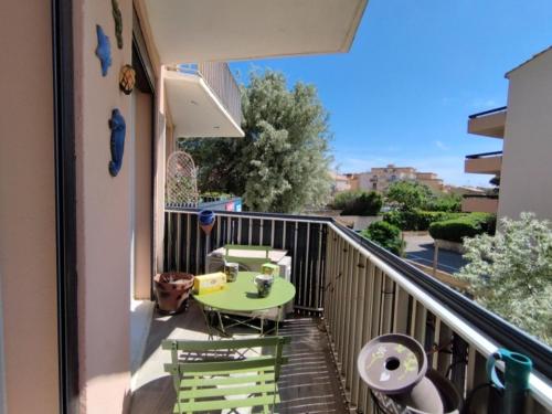 Appartement T3 avec climatisation et parking, proche plage, 4 pers, Narbonne-Plage - FR-1-795-65