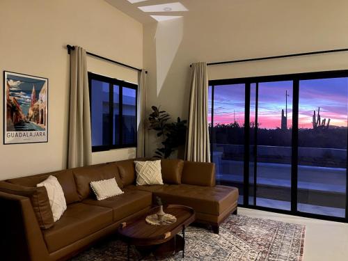 Posezení v ubytování Private home in Cerritos Beach, Casa Lomita