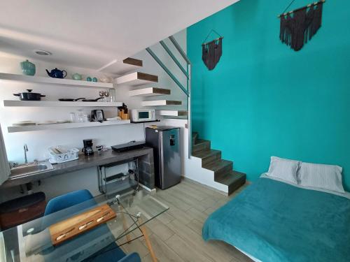 Posezení v ubytování Casa Linda Isla Loft- Ocean View- Shared Pool
