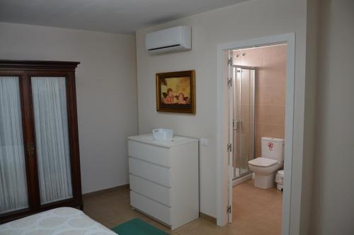 Koupelna v ubytování Ático San Miguel