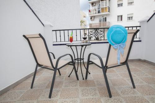 Balkón nebo terasa v ubytování Hostal Boutique Bajamar