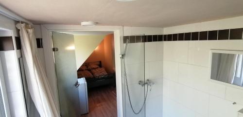 Bilik mandi di Suite in Villa