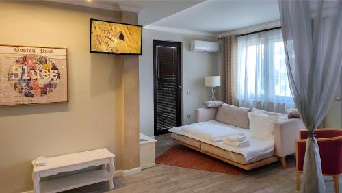 Ένα ή περισσότερα κρεβάτια σε δωμάτιο στο Shahbazian House