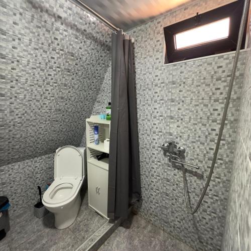 Koupelna v ubytování Cottage Rioni Kutaisi