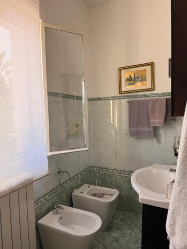 Koupelna v ubytování Villa militello nel Borgo più bello di Italia del 2025