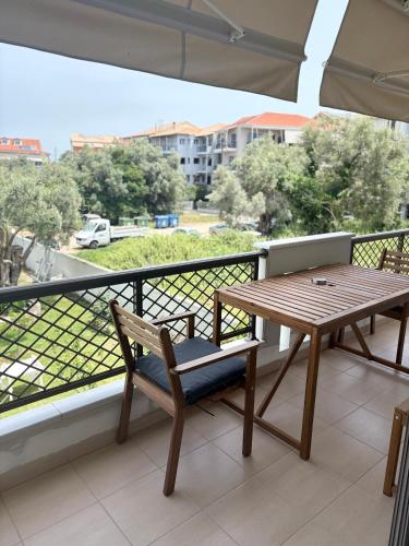 Balkoni atau teres di Moiras apartments
