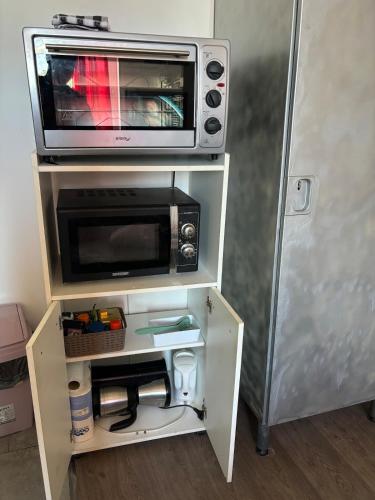 Η κουζίνα ή μικρή κουζίνα στο Studio vue sur Loire proche Centre-ville