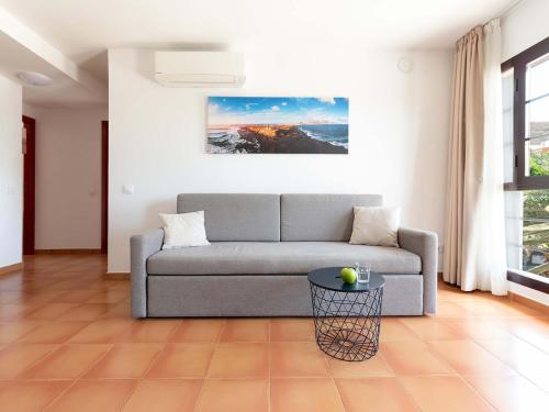 Χώρος καθιστικού στο Apartamentos La Cebada