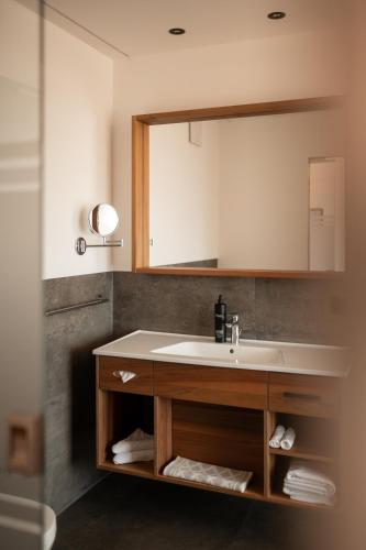 Salle de bains dans l'établissement Hotel Salgart