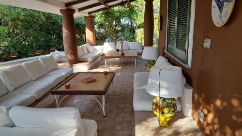 Χώρος καθιστικού στο Villa Benedetta