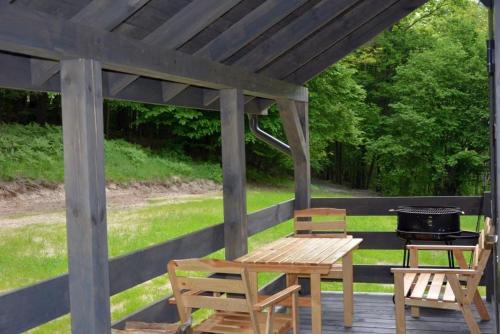 Zahrada ubytování Domek letniskowy całoroczny nad jeziorem