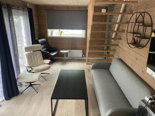 Χώρος καθιστικού στο Modern holiday home
