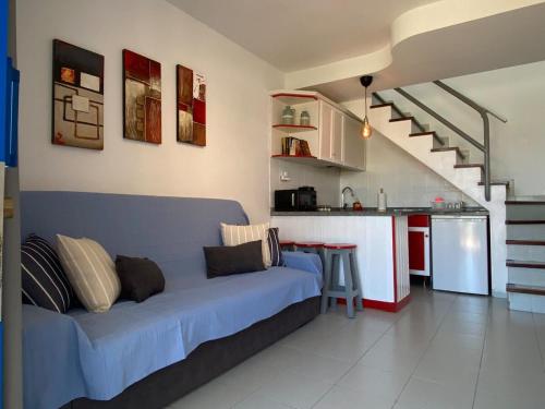 Sunny poolview bungalow in Maspalomas