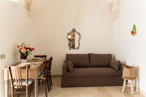 Χώρος καθιστικού στο "Casa Tramonto" - Historic Center of Ostuni