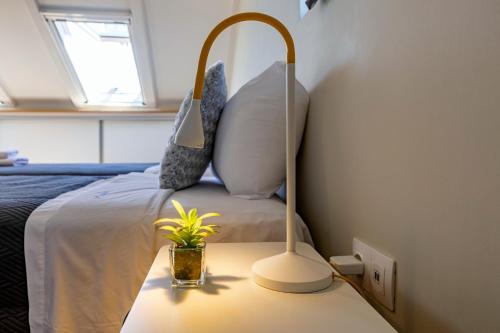 Letto o letti in una camera di Vista Tegola