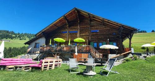 Zahrada ubytování Chalet Chanso