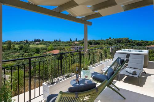 Μπαλκόνι ή βεράντα στο Gardenia apartments
