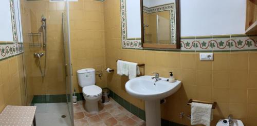Kúpeľňa v ubytovaní Casa la Almena