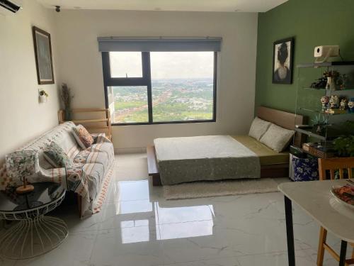 Posezení v ubytování Homestay xinh yêu