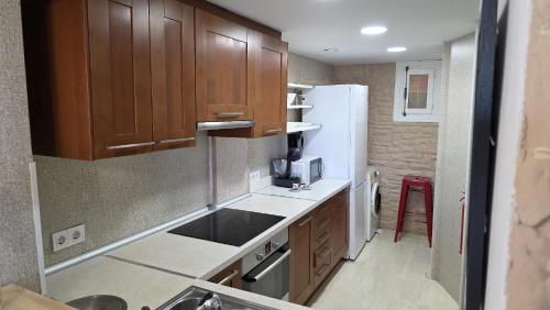 Una cocina o zona de cocina en Espectacular Casa Con Vistas