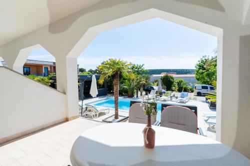 Swimmingpoolen hos eller tæt på Peaceful OAZA