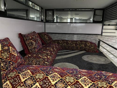 Posezení v ubytování Afghan Arya Guest House