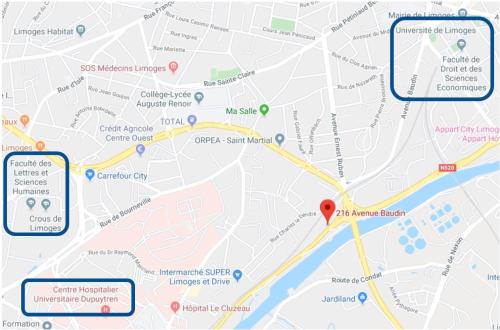 Φωτογραφία από το άλμπουμ του Studio 1 - Cinéma Sport Parking - DABNB στη Λιμόζ