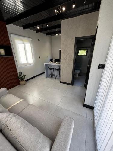 Kuchyň nebo kuchyňský kout v ubytování Casa do Bem Estar Picada Café