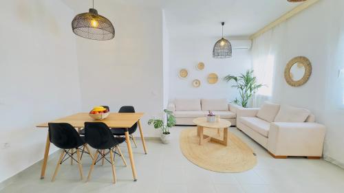 Χώρος καθιστικού στο Michelangelo Suites