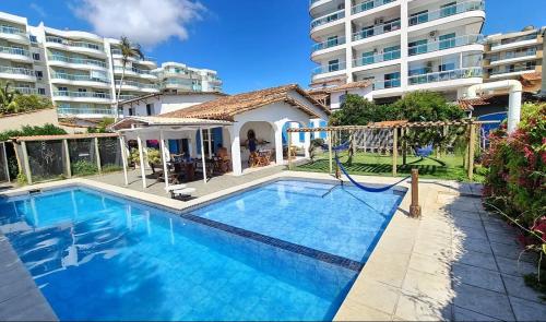 A piscina localizada em Pousada e Hostel Arauna ou nos arredores