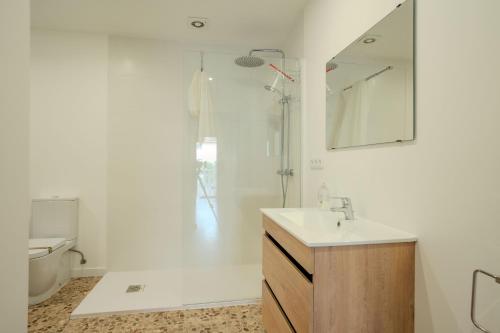 Ένα μπάνιο στο Chalet Areo do rio - playa de razo